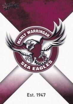 2011 NRL Strike #065 Manly-Warringah Sea Eagles Logo Front